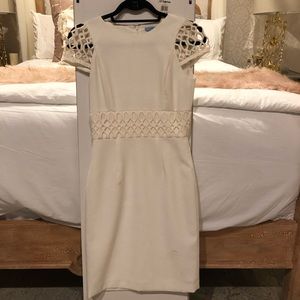 Antonio Melani White Midi Dress